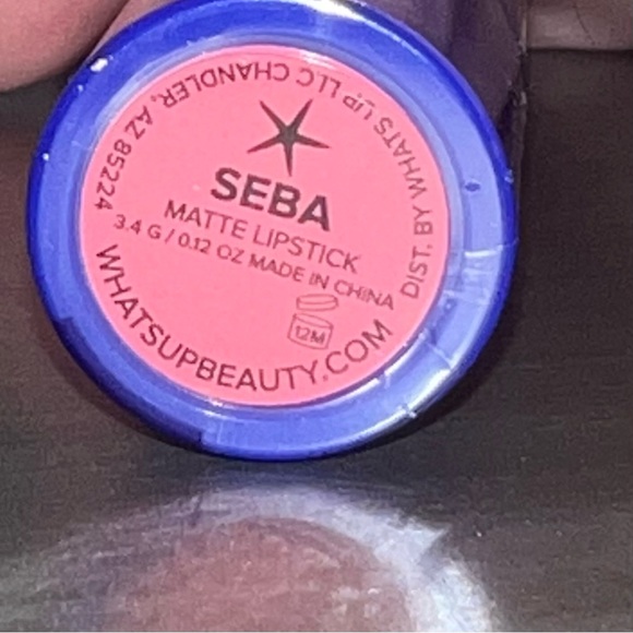 🔴 3/$18 5/$25 What’s Up Beauty Egyptian Queen Lipstick in Seba Matte NEW - Picture 2 of 4